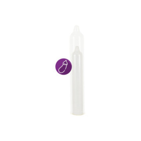Préservatifs lubrifiés en latex x12 avec réservoir Extra Large 60 mm 